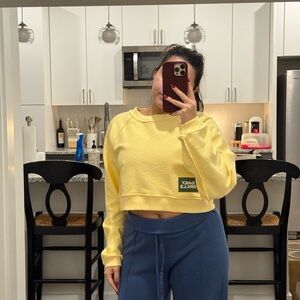 Daily Drills Soft Yellow Pullover